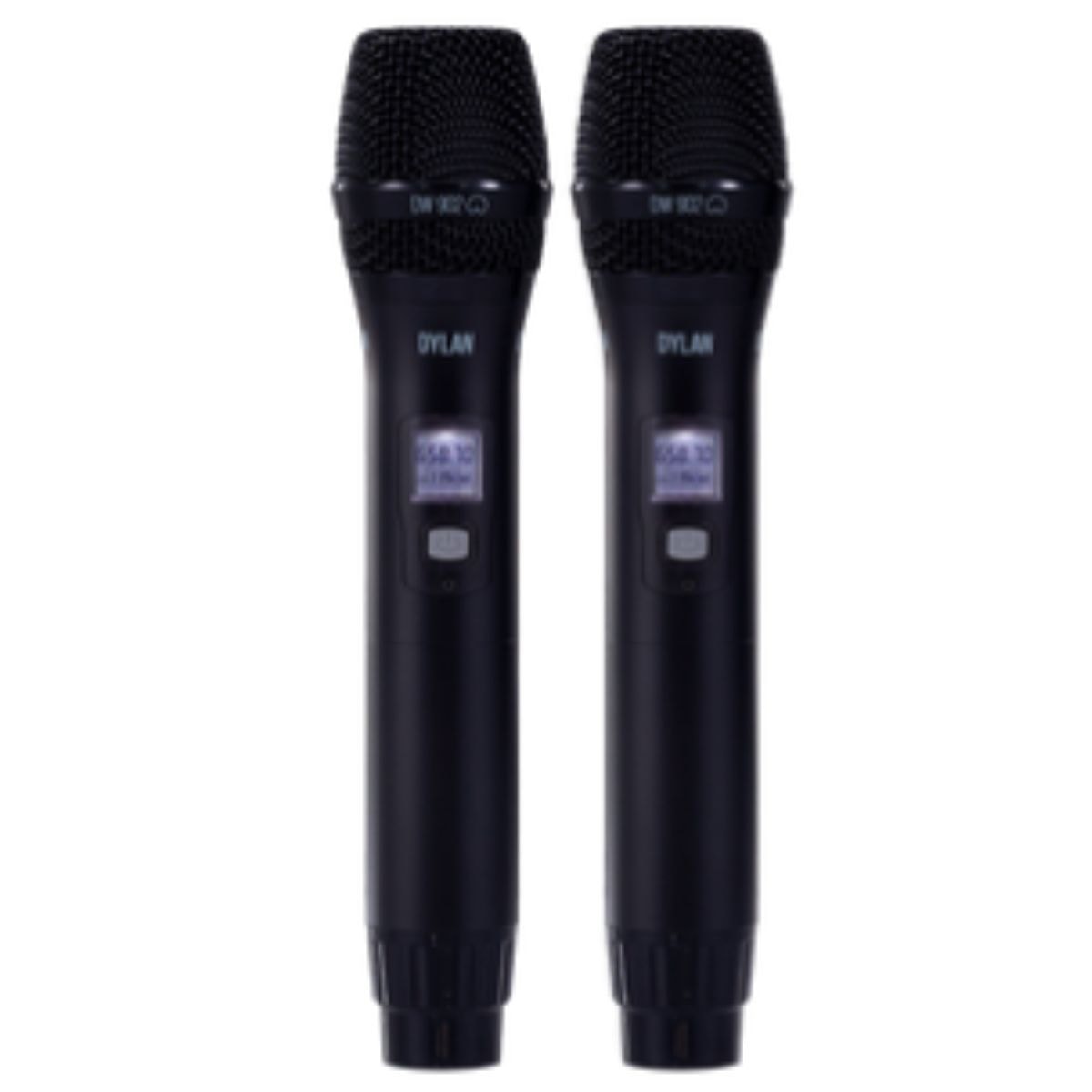 Sistema de Microfone Sem Fio Duplo Dylan DW-902 POWER