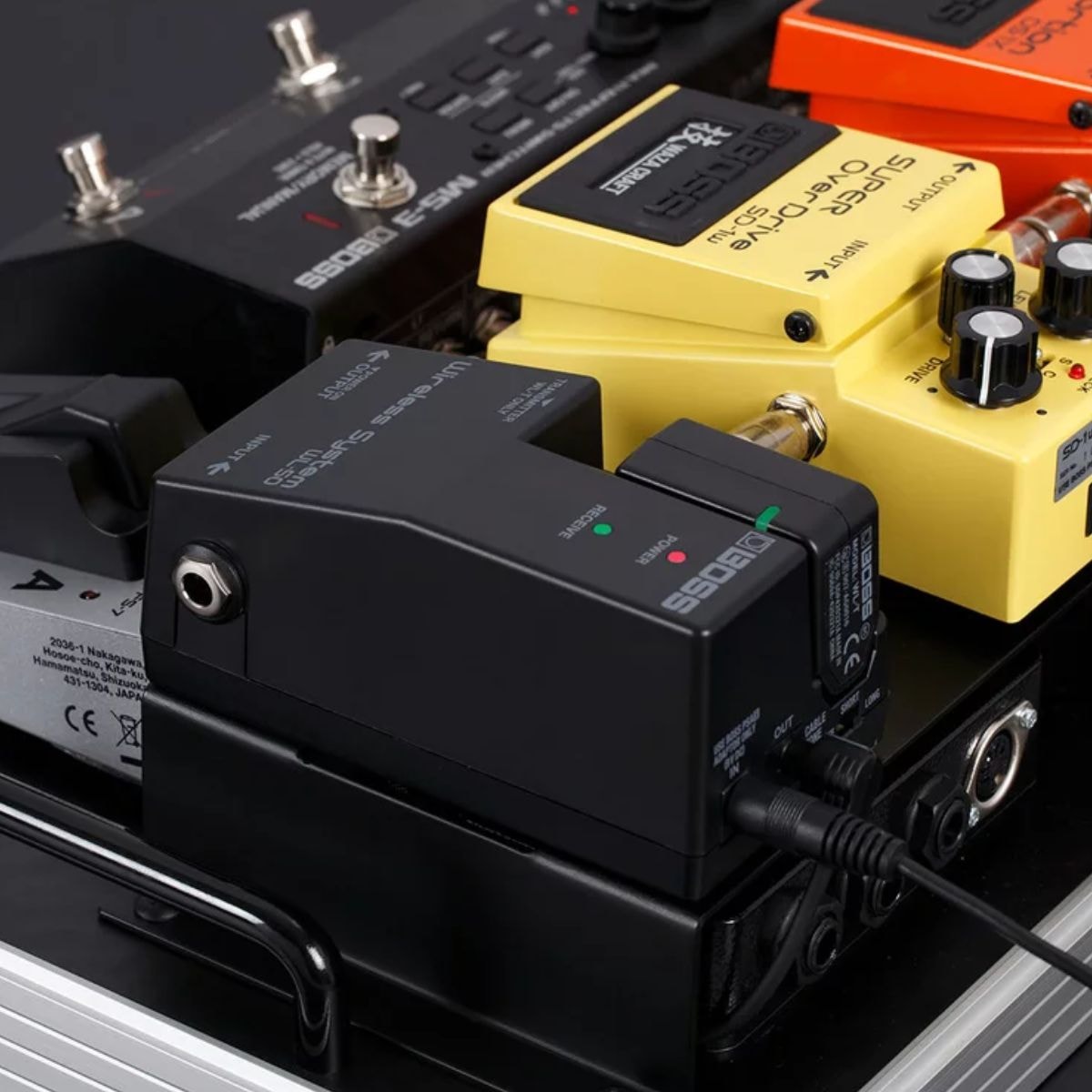 Sistema Sem Fio Receptor e Transmissor BOSS WL-50 para Guitarra