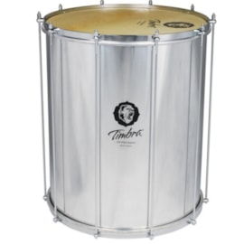 Surdo Timbra 18 Pol X 55 Cm Alum. C/aro Cr Pele Animal Timbra Surdo Timbra 18 Pol X 55 Cm Alum. C/aro Cr Pele Animal Timbra