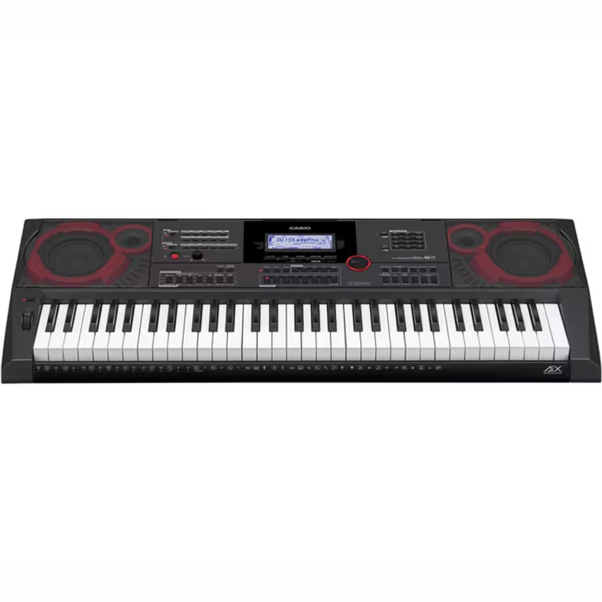 Teclado Arranjador Casio MZ-X500 com 61 Teclas - Azul