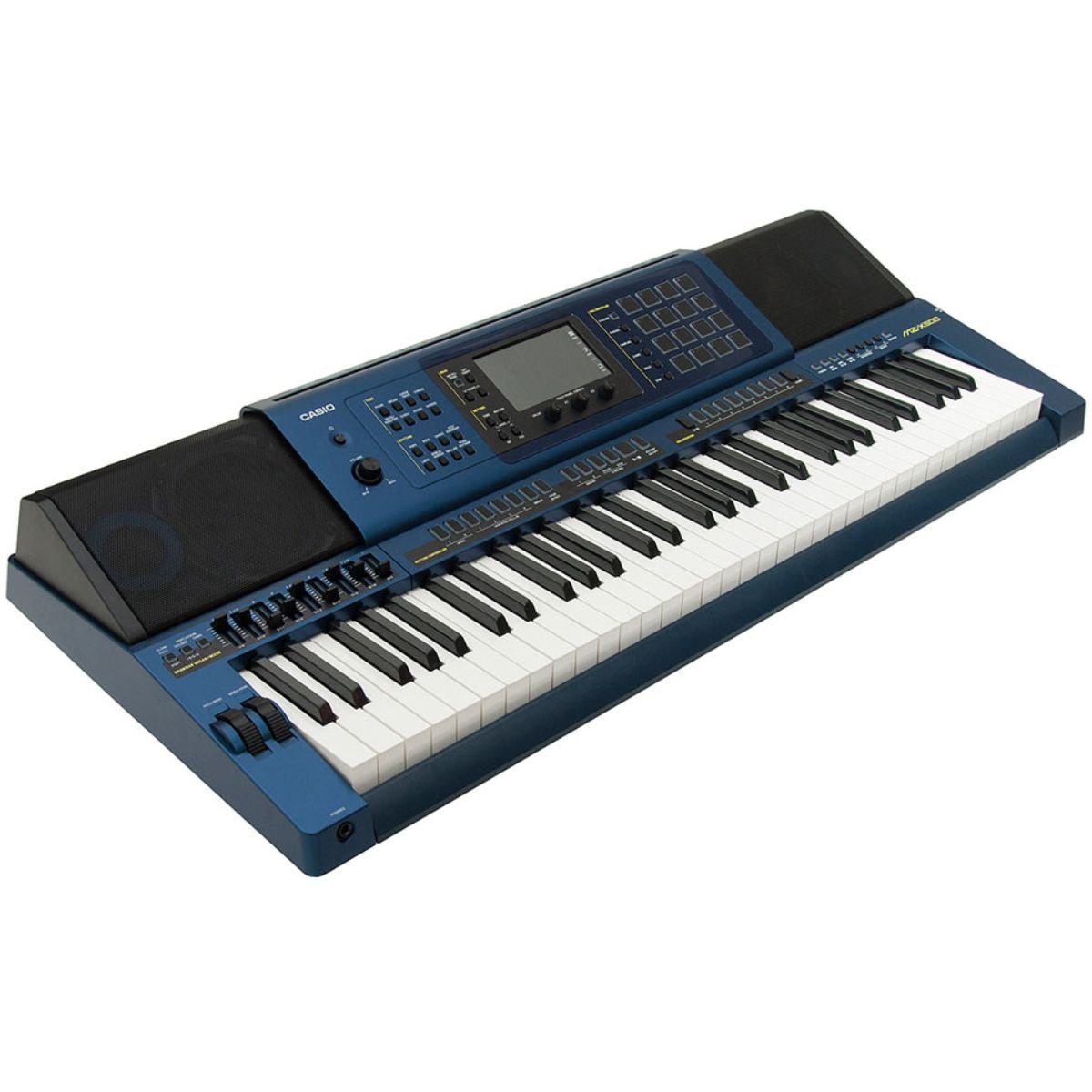 Teclado Arranjador Casio MZ-X500 com 61 Teclas - Azul