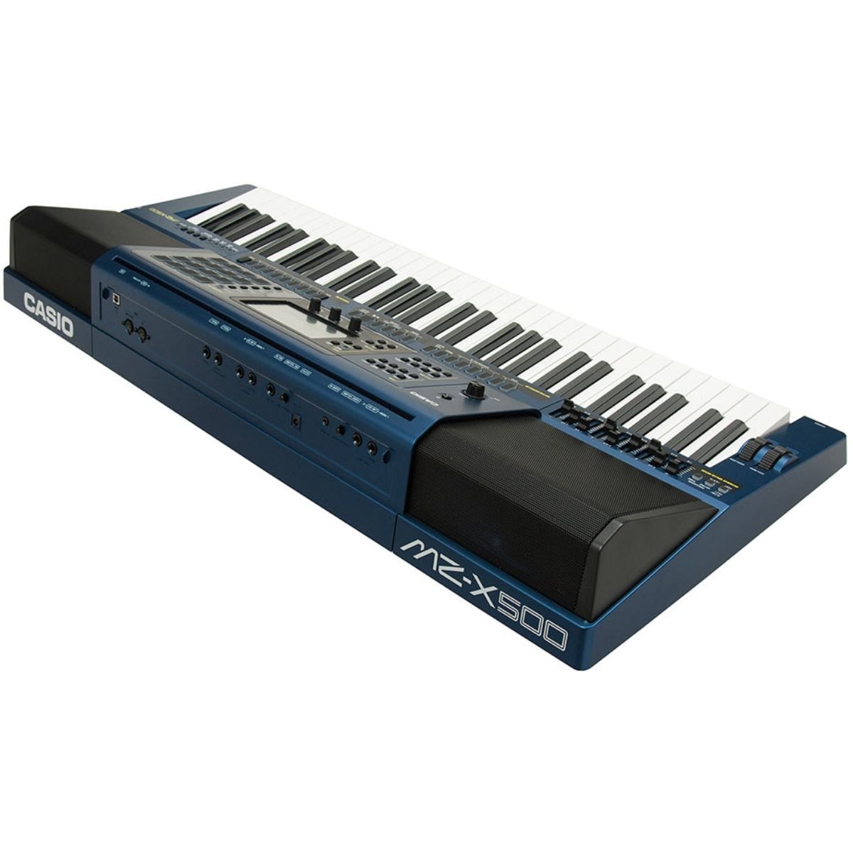 Teclado Arranjador Casio MZ-X500 com 61 Teclas - Azul