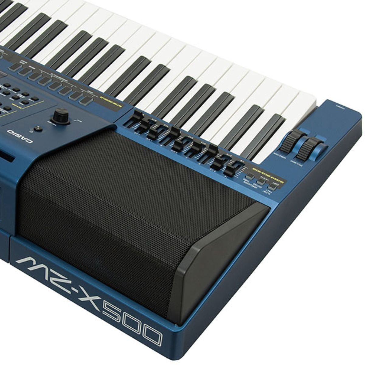 Teclado Arranjador Casio MZ-X500 com 61 Teclas - Azul