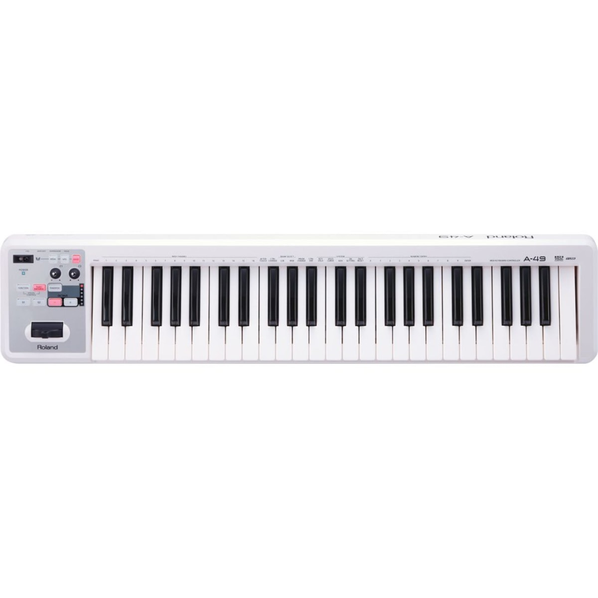 Teclado Controlador MIDI Roland A-49 - Branco