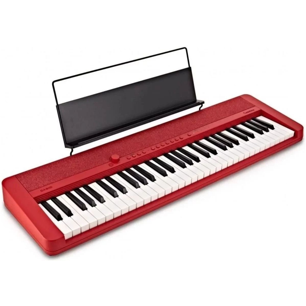 CASIO　Casiotone CT-S1 Teclado Musical Casio Casiotone CT-S1 Teclas Sensitivas - Vermelho
