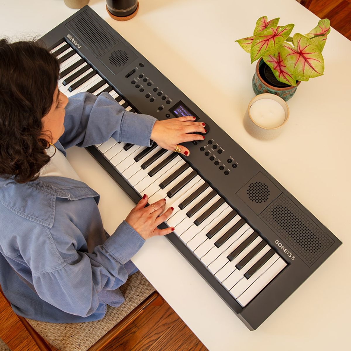 Teclado Musical Roland GO:KEYS 5 - Grafite