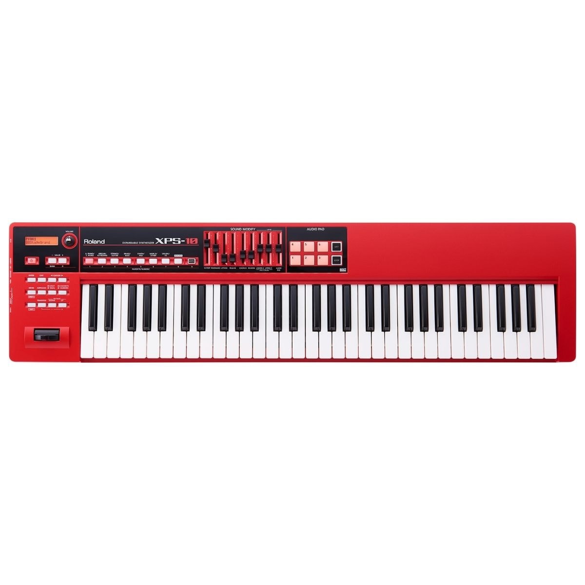 Teclado Sintetizador Roland XPS-10 Red 61 Teclas - Vermelho