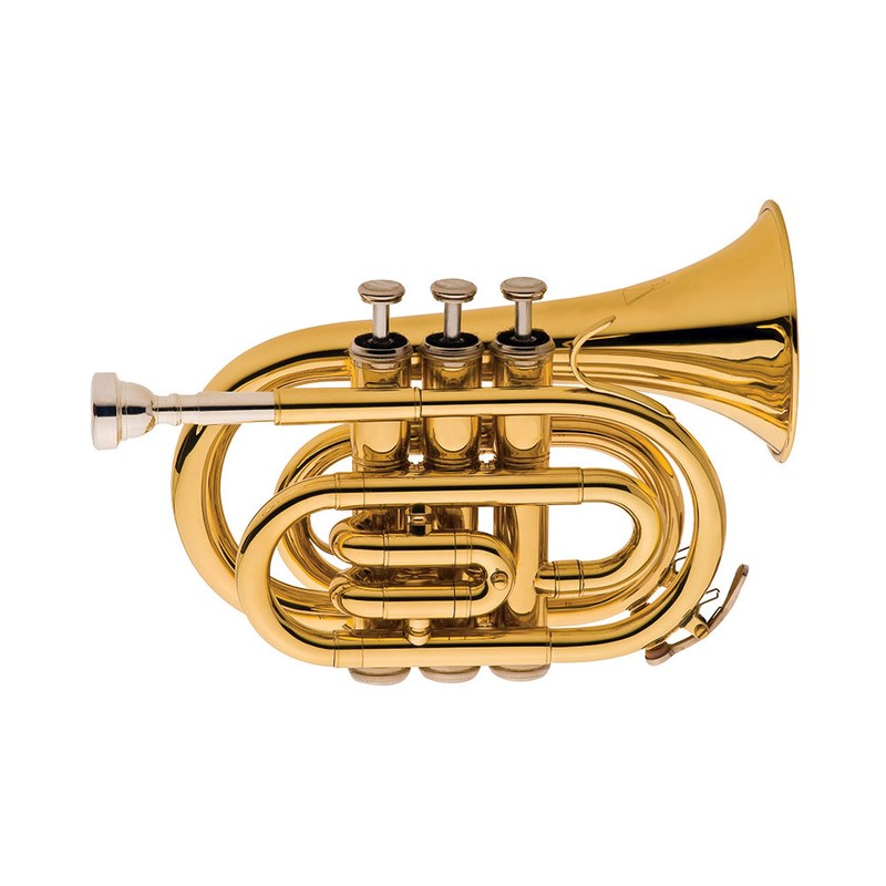 Trompete Pocket em Si Bemol Bb com Hard Case TP520