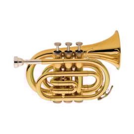 Trompete Pocket Si bemol TP520 Eagle Trompete Pocket Si bemol TP520 Eagle