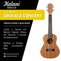 Ukulele Concert  24" Kaike Series KAL 300 com Bag Kalani - Natural Sapele (NS)