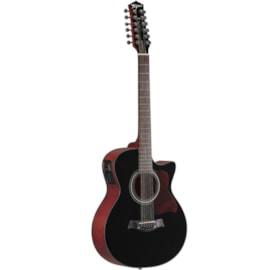 Violão 12 Cordas California XII Elétrico Série Collection Tagima - Preto (BK) Violão 12 Cordas California XII Elétrico Série Collection Tagima - Preto (BK)