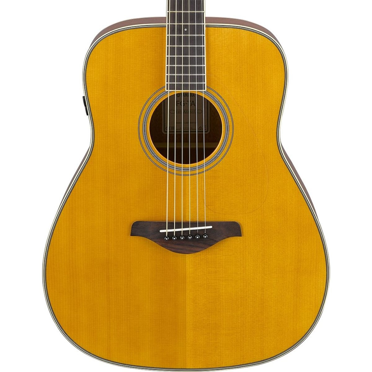 Violão Aço Yamaha Transacoustic FG-TA com Reverb e Chorus
