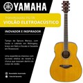 Violão Aço Yamaha Transacoustic FG-TA com Reverb e Chorus - Vintage Tint