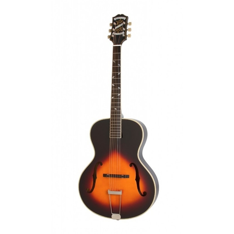 Epiphone Masterbilt Zenith カスタム品 Violão Cordas Aco Masterbilt Zenith F-hole Vintage Sunburst