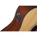 Violão Dreadnough Aço CD 60 CE Folk com Case Fender - Natural (021)