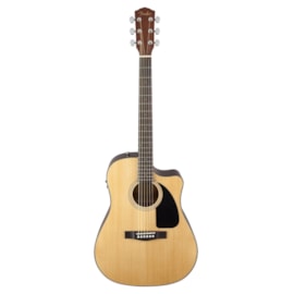 Violão Dreadnough Aço CD 60 CE Folk com Case Fender - Natural (21) Violão Dreadnough Aço CD 60 CE Folk com Case Fender - Natural (21)