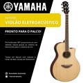 Violão Eletroacústico Yamaha Aço APX600 - Natural