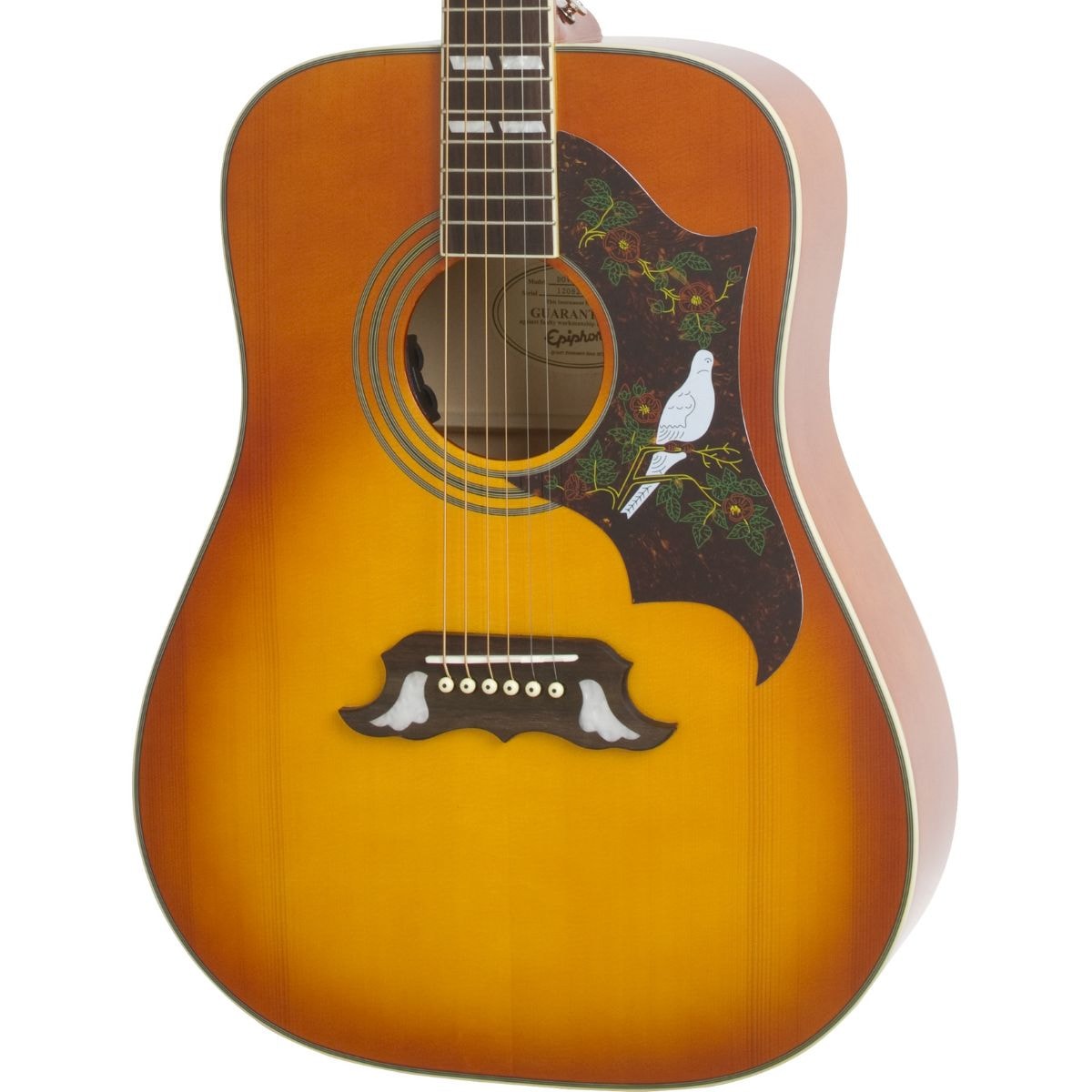 Violão Epiphone Eletroacústico Aço Dove Studio Solid Top