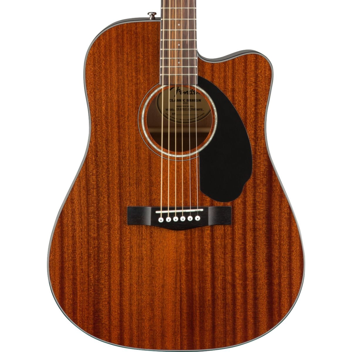 Violão Fender Eletroacústico Aço CD-60 SCE - All-Mahogany