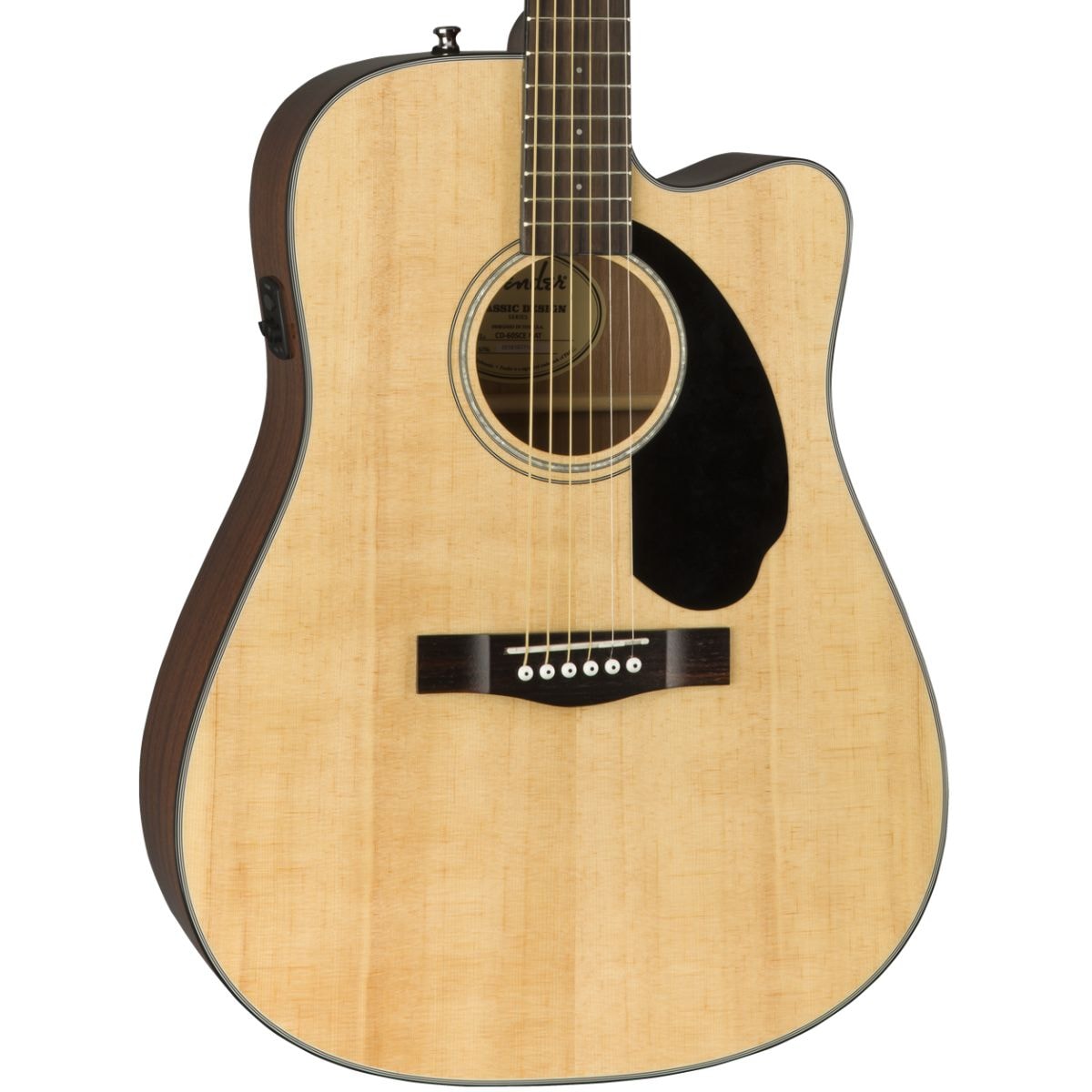 Violão Fender Eletroacústico Aço CD-60 SCE - Natural