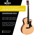 Violão GMC STE Grand Orchestra Elétrico Aço Sigma - Natural (Natural Satin) (NS)