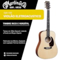 Violão Martin Eletroacústico Aço DJR10E-02 Sitka Captação Fishman Presys VT com Capa