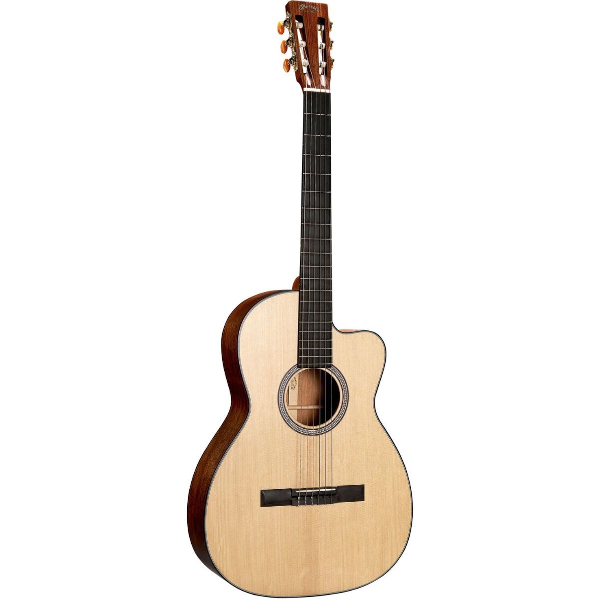 三井 Martin 000C12-16E Nylon Violão Martin Eletroacústico Nylon 000C12-16E com Softshell