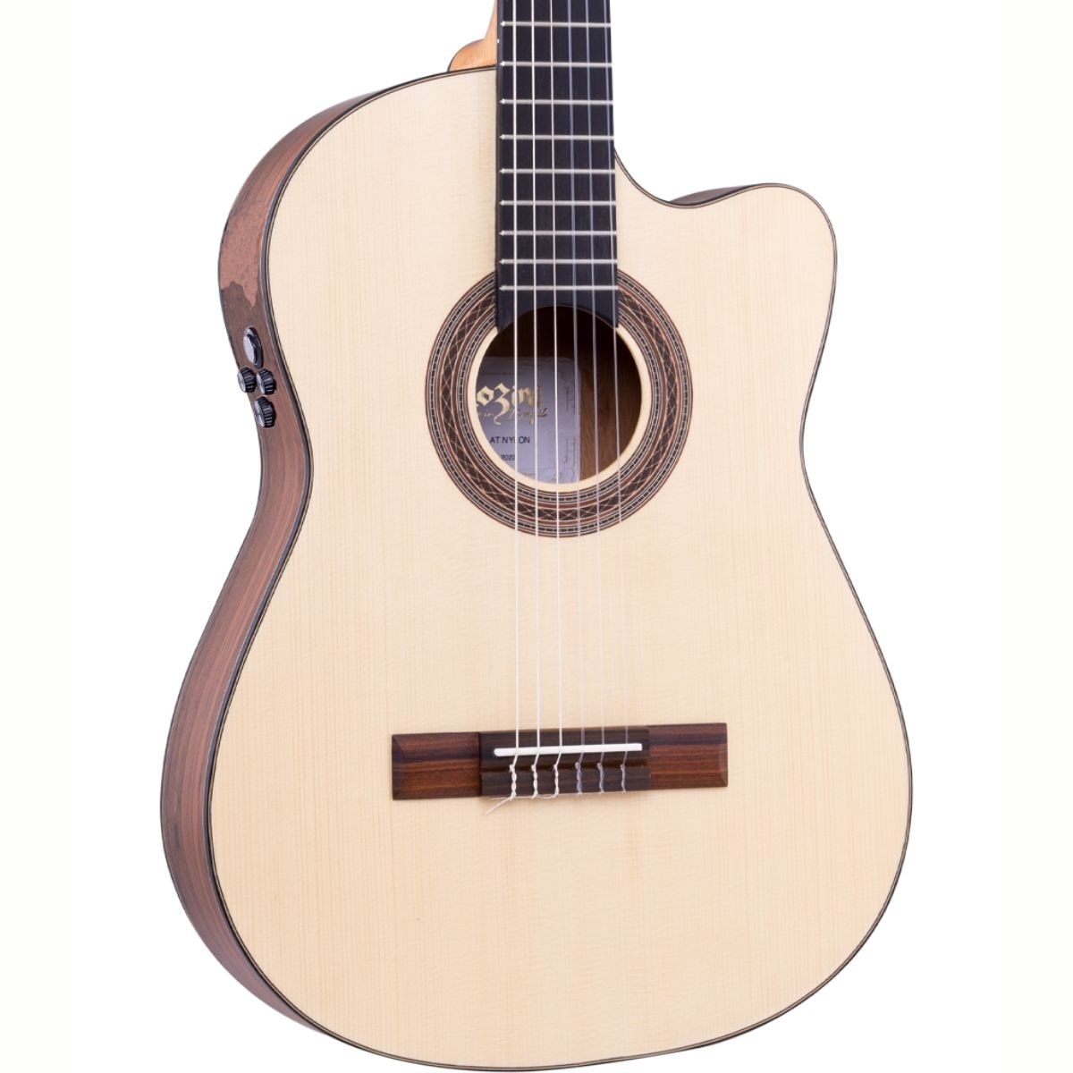 Violão Rozini Eletrocústico Nylon RX515 RE2.F.CT.LP