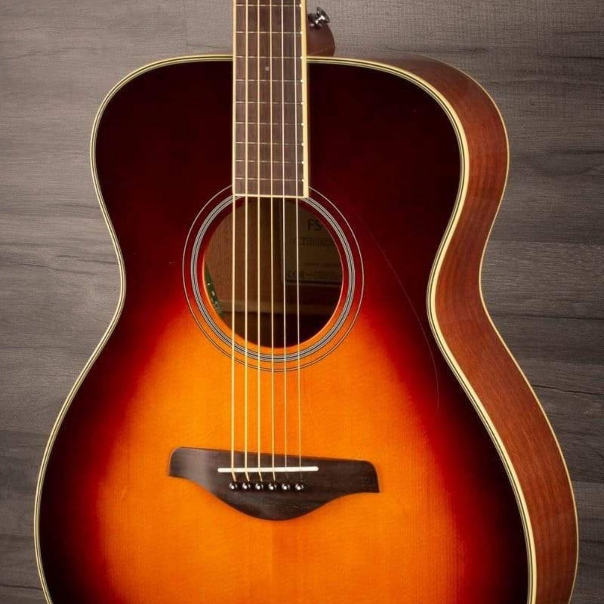 Violão Yamaha Transacoustic Aço FG-TA - Brown Sunburst