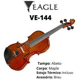 Violino 4/4 VE144 Rajado Eagle